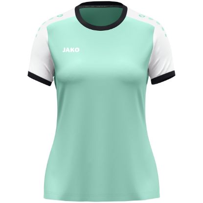 Afbeeldingen van Shirt Dynamic KM damesmaten munt/wit/marine