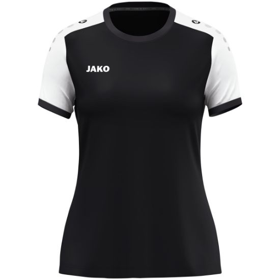 Afbeeldingen van Shirt Dynamic KM damesmaten zwart/wit/antraciet