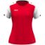 Afbeeldingen van T-Shirt Dynamic damesmaten rood/wit/donkerrood