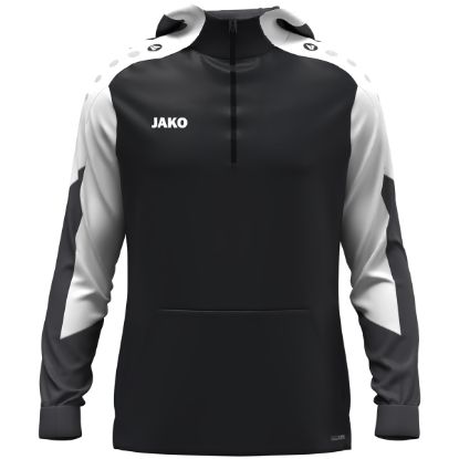 Afbeeldingen van Sweater met kap Dynamic zwart/wit/antraciet