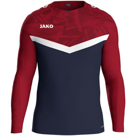 Afbeeldingen van Sweater Iconic marine/chillrood