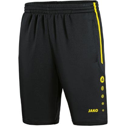 Afbeeldingen van Trainingsshort Active zwart/fluogeel